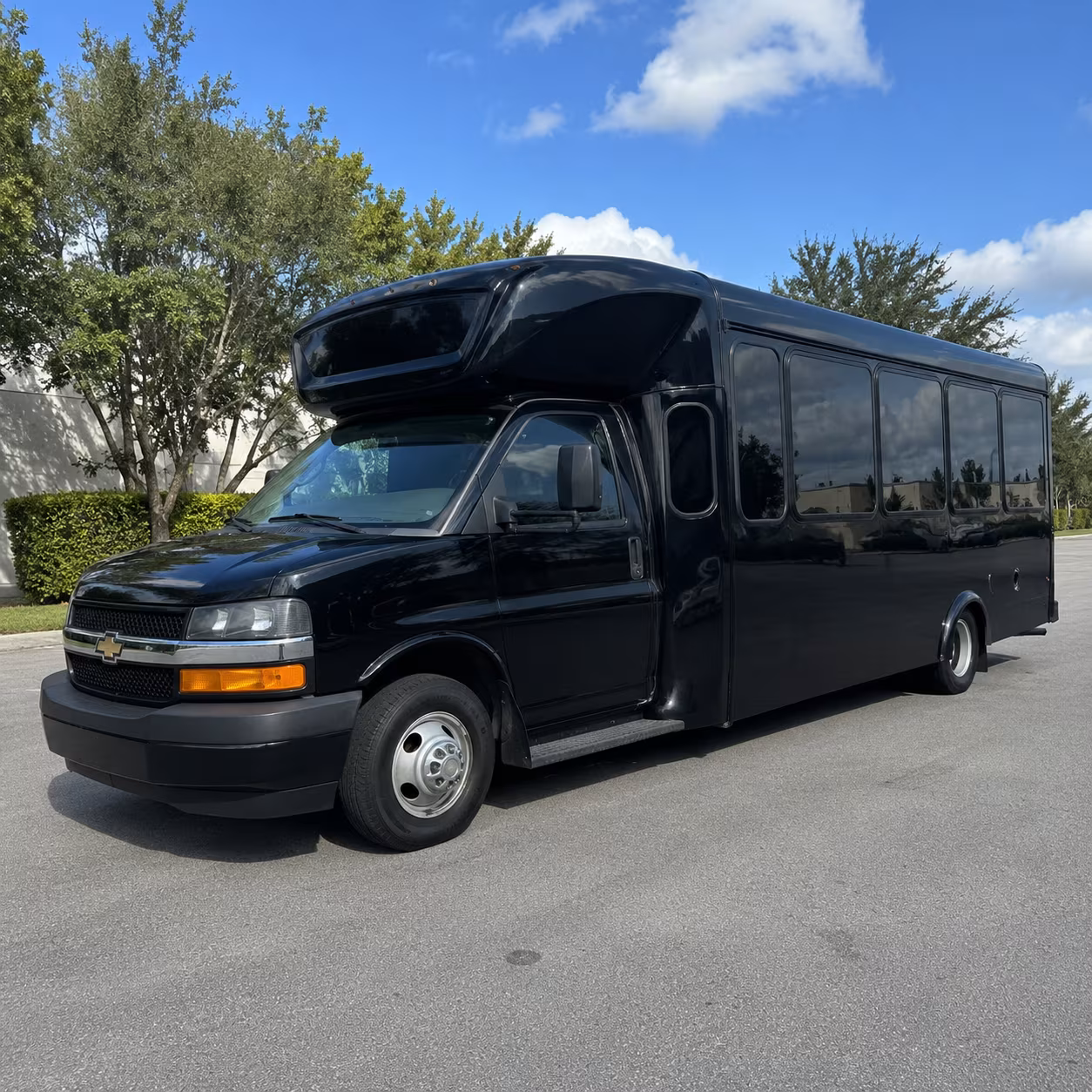 extra stops and hold time add to the total hours booked on a redmond bus rental