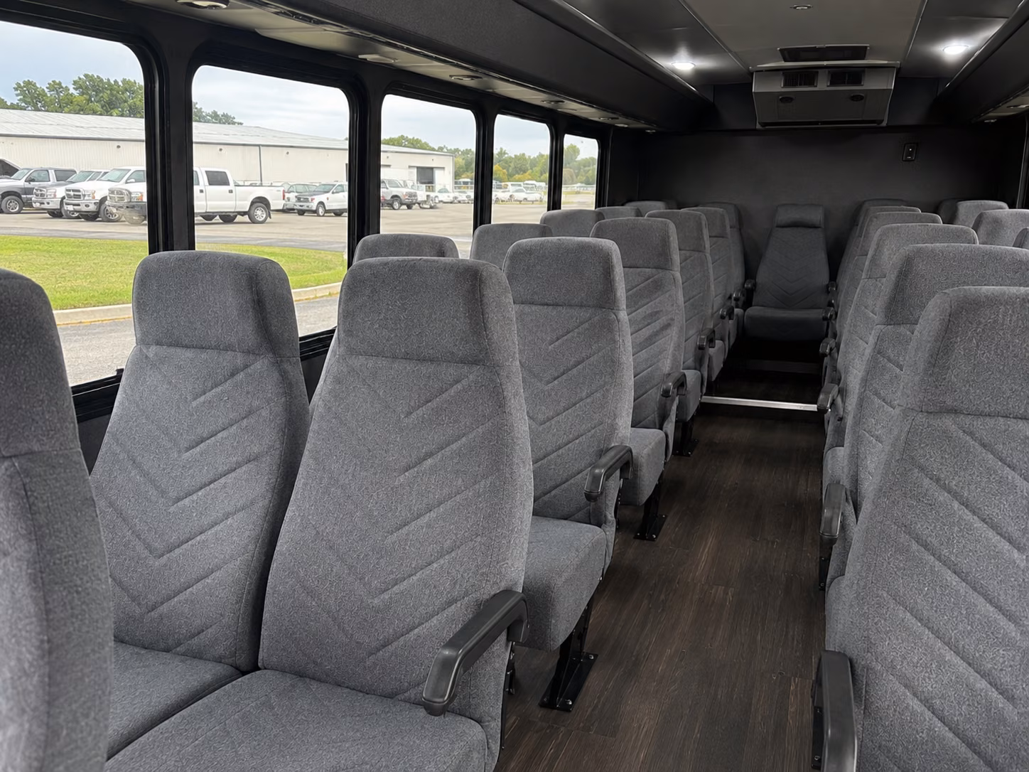 redmond 20 passenger minibus interior
