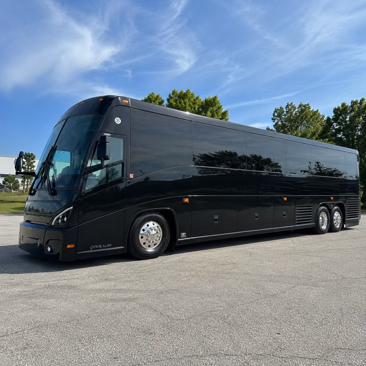 redmond 47 passenger charter bus