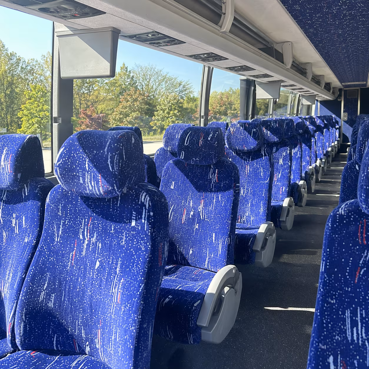 redmond long distance charter bus rental