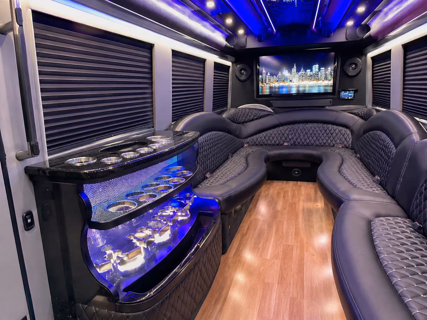 redmond night out party bus rental