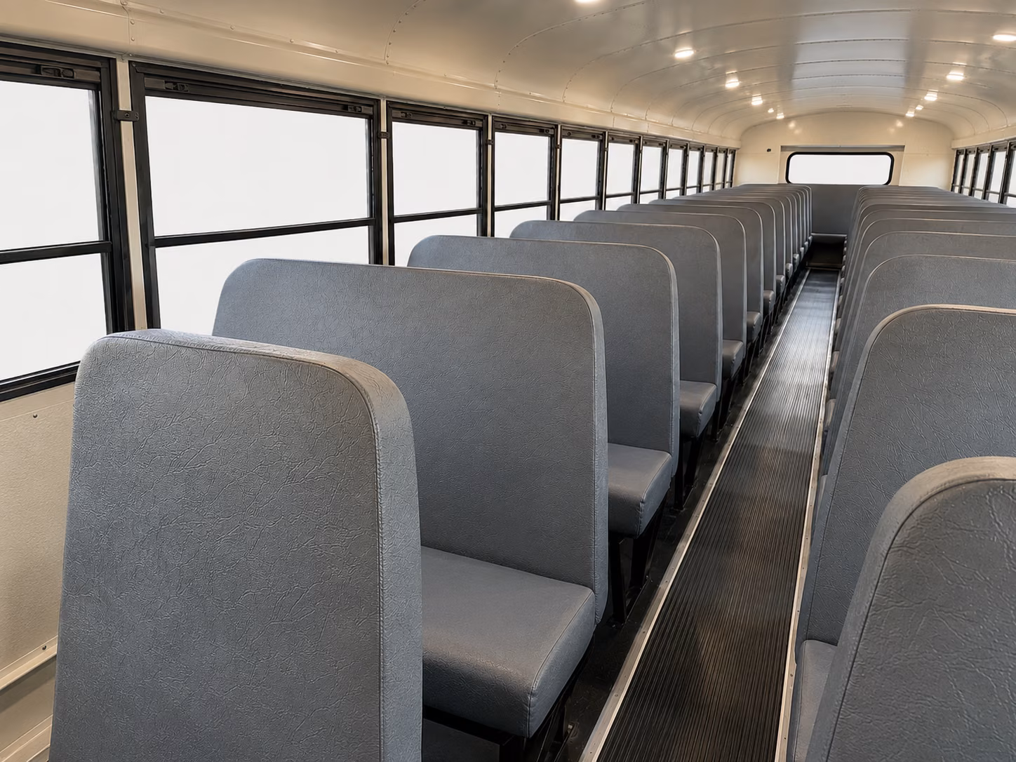 redmond school bus inside
