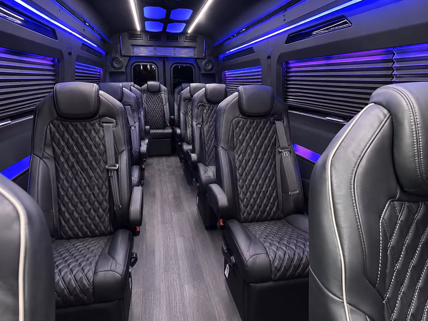 redmond sprinter van with driver inside