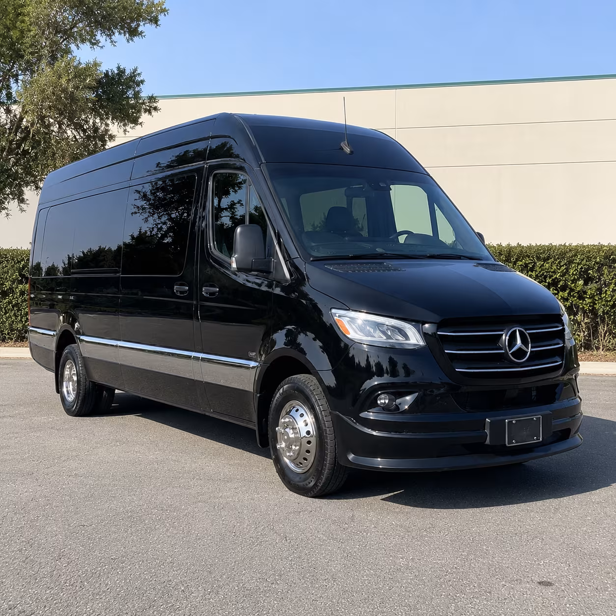 sprinter vans and minibuses for redmond corporate shuttle runs
